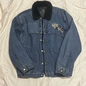 Avirex lined Jean Jacket